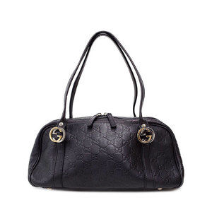 Gucci GG Twins Mini Boston Bag Shoulder Black